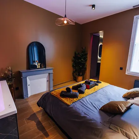 Dreamy - Evasion, Balnéo&cinéma Privé Apartamento Angers