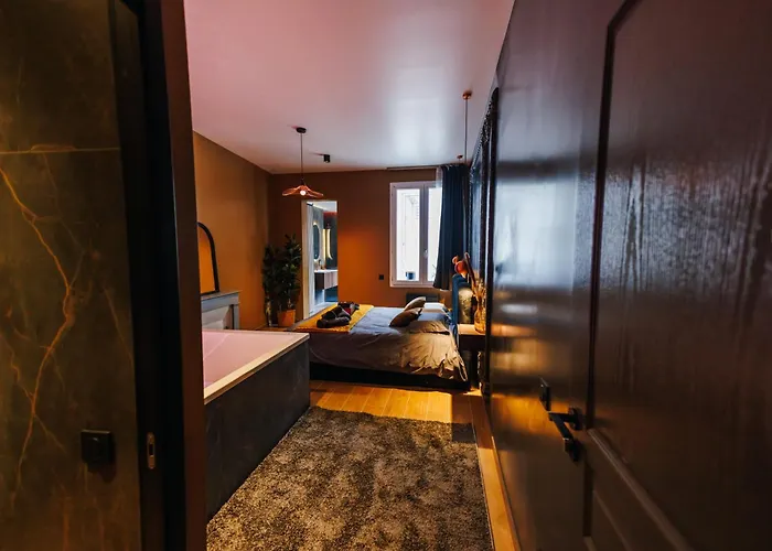 Apartament Dreamy - Evasion, Balneo & Cinema Prive Angers